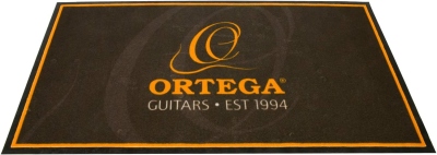 Ortega Orug Tappeto da Palco Antiscivolo Cm 140X80 Nero con Logo