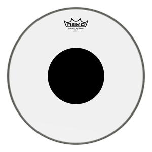 Remo Pelle Controlled Sound 16' con Dot Black