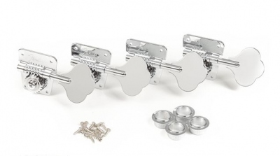 Fender Pure Vintage 70S Bass Tuning Machines Nickel Chrome Set 4 Pz