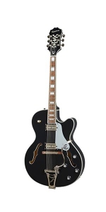 Epiphone Emperor Swingster Black Aged Gloss Chitarra Semiacustica