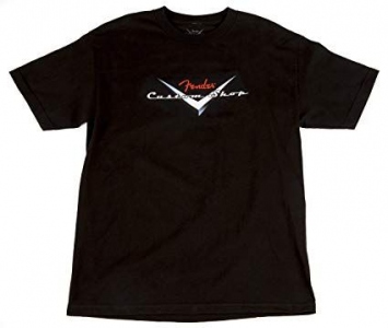 Fender T-Shirt Custom Shop Black Small