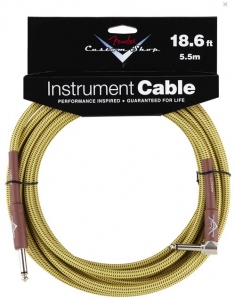 Fender Cavo Fg186Tl 5,5Mt Dritto-Pipa Tweed