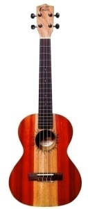 Leho Ukulele Soprano 2Tone Mahogany Con Custodia