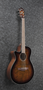 Ibanez AEG70LTIH Left-handed Tiger Burst High Gloss