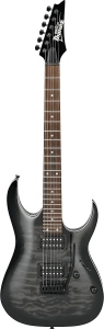 Ibanez Grga120Qatks Chitarra Elettrica Nero Trasparente