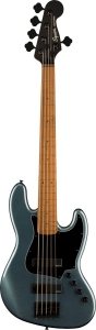 Squier Contemporary Active Jazz Bass Hh V Gunmetal Metallic