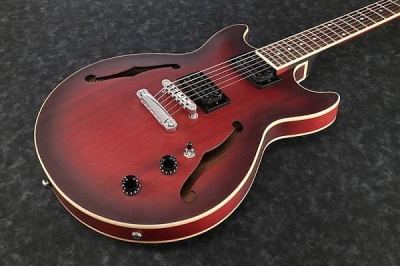 Ibanez AM53SRF Sunburst Red Flat