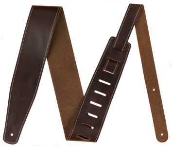 Fender Broken-In Leather Strap 2.5 Tracolla Brown