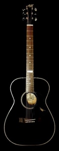 Maton Ebg808 Custom Limited Performer Black