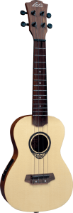Lag Tku150ce Ukulele Concert Natural con Preamp e Gigbag