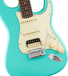 Fender American Ultra Luxe Vintage '60s Stratocaster HSS RW Sea Foam Green