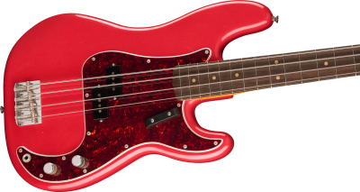 Fender Limited Edition Vintera II Road Worn '60s Precision Bass RW Fiesta Red