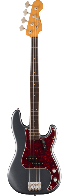 Fender LTD Vintera II Road Worn '60s Precision Bass RW Charcoal Frost Metallic