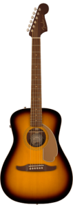Fender Malibu Player Walnut Fingerboard Gold Pickguard Sunburst