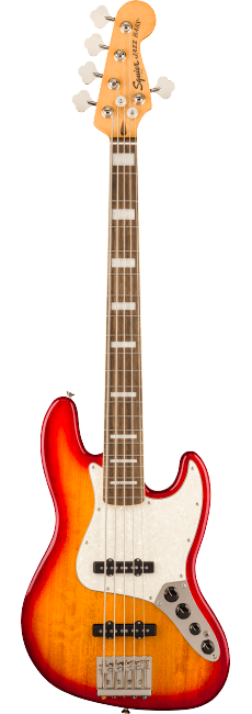 Squier Jazz Bass V Active '70s Classic Vibe Sienna Sunburst