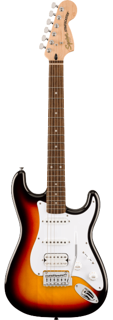 Squier Affinity Stratocaster Junior HSS 3-Color Sunburst