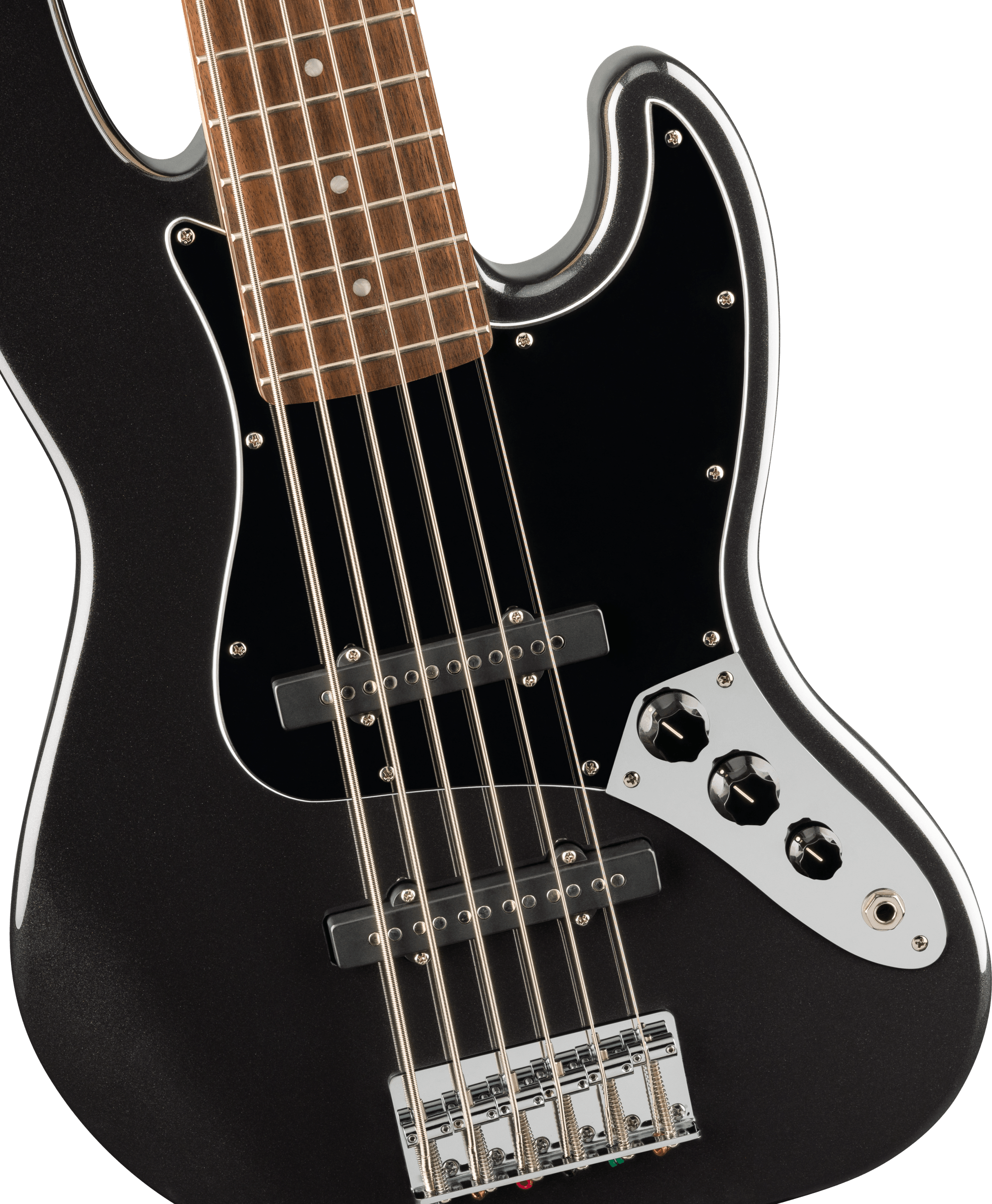 Squier Affinity Series Jazz Bass VI Black Metallic