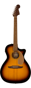 Fender Newporter Player Walnut Fingerboard Gold Pickguard Sunburst