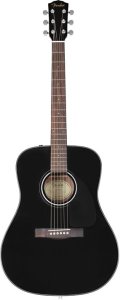 Fender Cd60 V3 Chitarra Acustica Black Walnut