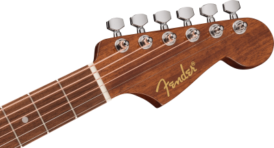 Fender California Standard Redondo Mini Fiesta Red con Custodia Morbida