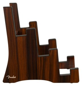 Fender Stand Deluxe in Legno per Chitarra a 3 Livelli
