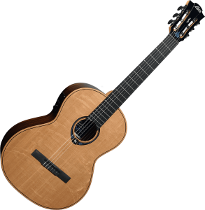 Lag CHV30E Chitarra Classica Elettrificata Natural con Astuccio