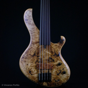 Maruszczyk Frog 5A Omega Fretless  Natural
