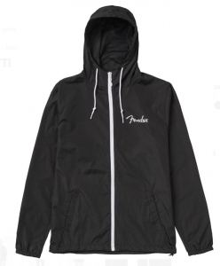 Fender Spaghetti Logo Windbreaker Black Medium