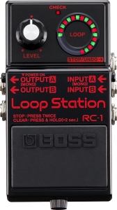 Boss Rc-1Bk Loop Station Pedale Effetto