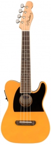 Fender Fullerton Tele Uke Concert Ukulele Butterscotch Blonde