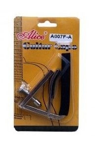 Alice A007F-A Capotasto Per Folk Cromato