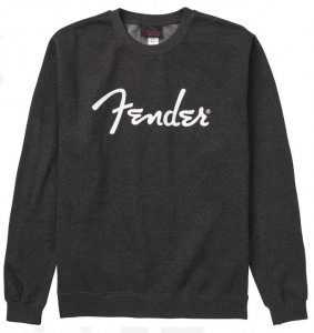 Fender Spaghetti Logo Pullover Chorcoal Small