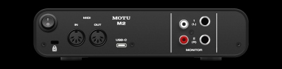 Motu M2  Audio Interface Usb 2 In 2 Out