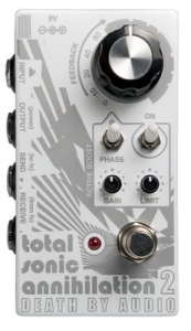 Death By Audio Total Sonic Annihilation 2 Feedback Relooping Pedal