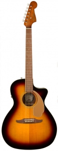 Fender Newporter Player Sunburst Chitarra Acustica Elettrificata