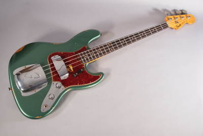 Fender Custom Shop Time Machine 62 Jazz Bass Relic Aged Sherwood Green Metallic