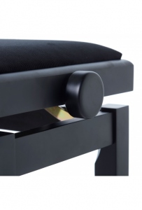 Bespeco Sg101 Panca Pianoforte E Organo Nero Satinato Cuscino Velluto