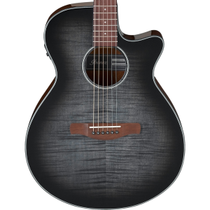 Ibanez Aeg70tch Chitarra Acustica Amplificata Transparent Charcoal Burst