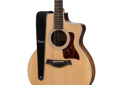 Taylor 440125 Tracolla 2,5' Pelle Trapuntata Black