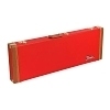 Fender Classic Series Wood Case Stratocaster Telecaster Fiesta Red