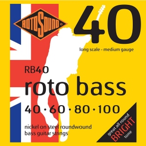 Rotosound Muta Per Basso 4C Nickel 040-100