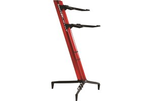 Quik Lok Sl913Re Supporto 2 Tastiere Rosso Metallizzato
