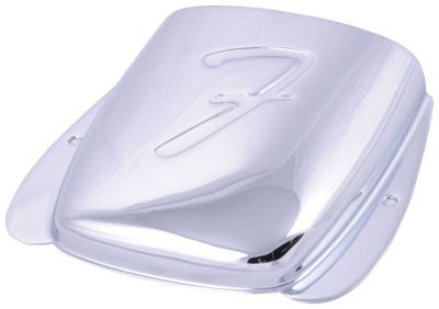 Fender Vintage-Style Jazz Bass F Bridge Cover Chrome