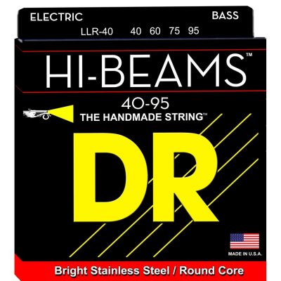 Dr Strings Muta  Lite Lite Llr40 Hi Beam 40-95