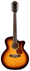 Guild F2512CE Deluxe Maple 12 String Antique Burst Gloss