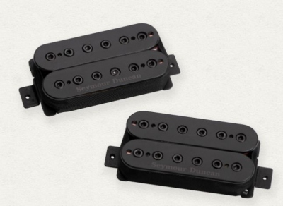 Seymour Duncan Alpha & Omega Set Black Mark Holcomb Signature