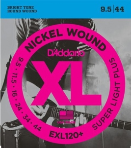 D'Addario Exl120+ Super Light Plus Muta 9,5-44