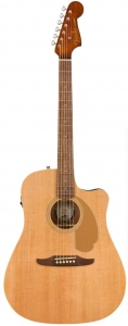 Fender Redondo Player Natural Chitarra Acustica Dreadnought Elettrificata