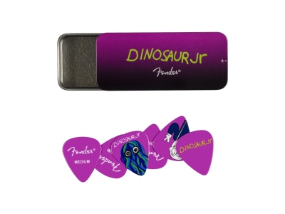 Fender Picks  J Mascis Dinosaur Jr Pick Tin Medium Set 6 Pcs