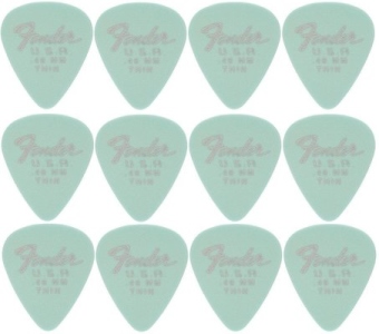 Fender Dura Tone Delrin Plettro 351 12Pz Daphne Blue